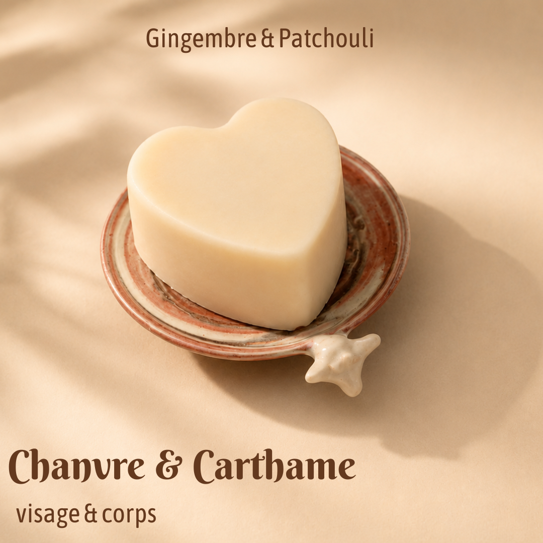 Savon au lait de chèvre Chanvre & Carthame 004