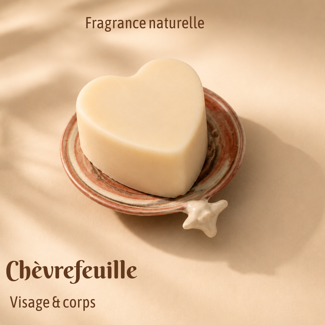 Savon au lait de chèvre Chèvrefeuille 007