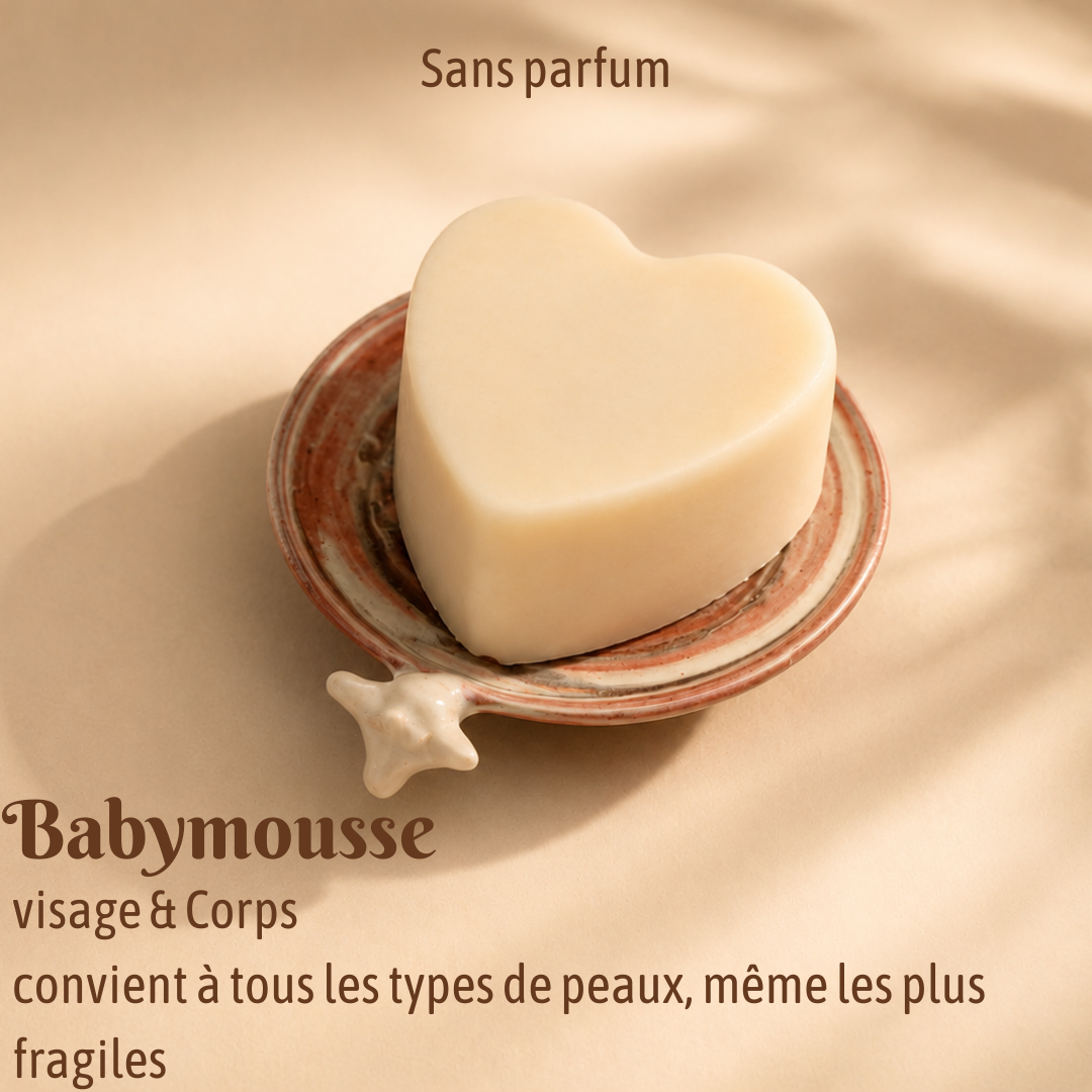 Savon au lait de chèvre BABYMOUSSE 001