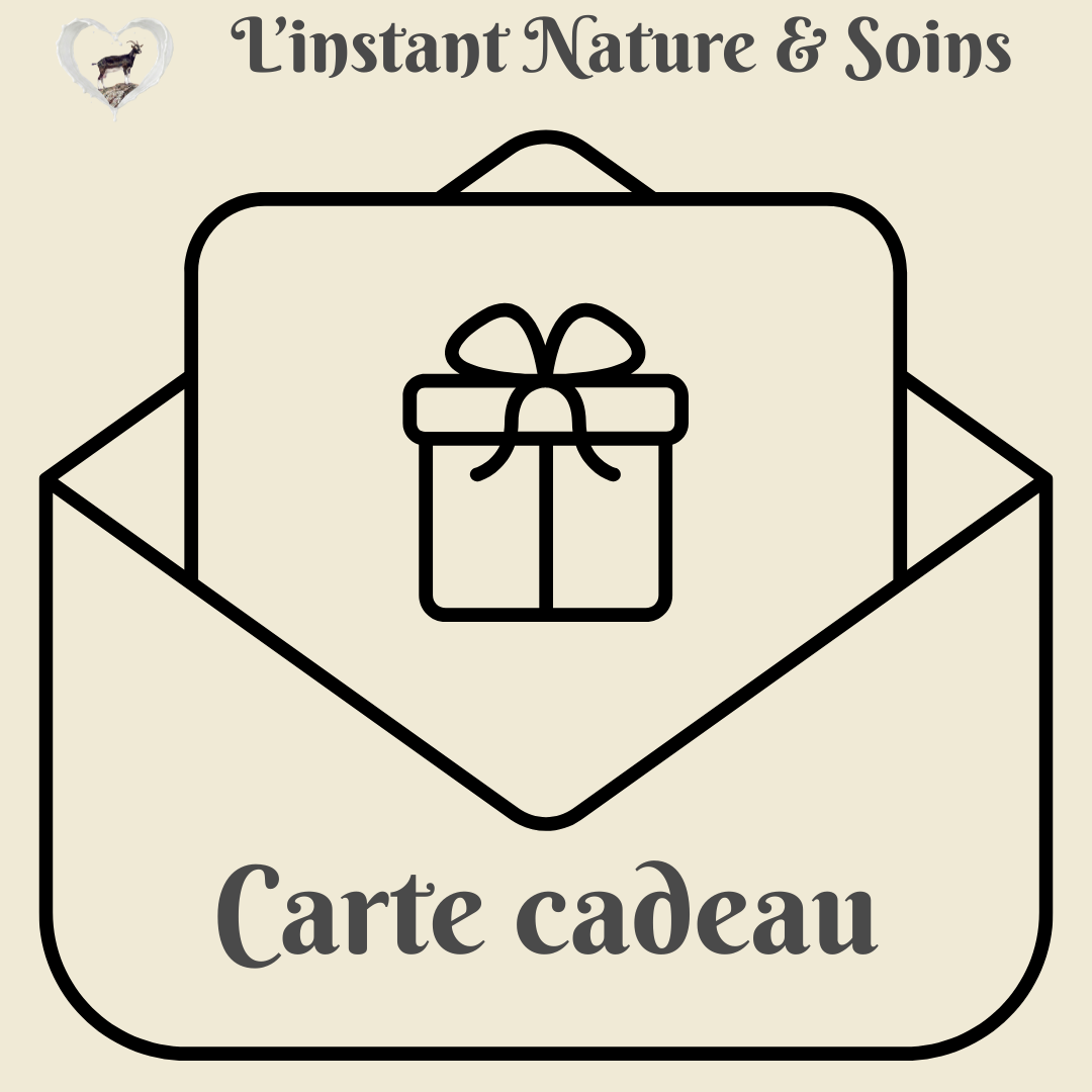 🎁 Carte Cadeau – Offrez un Instant Nature & Soins by les Coeurs de Lait