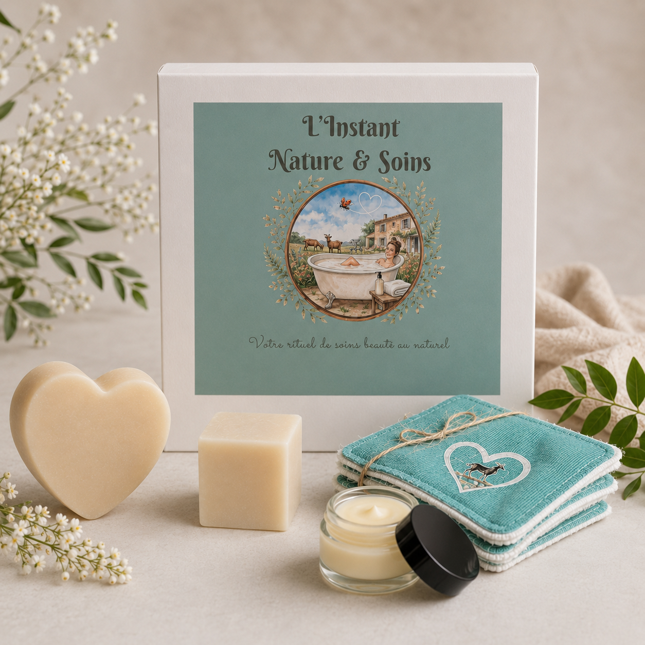 🎁 Carte Cadeau – Offrez un Instant Nature & Soins by les Coeurs de Lait